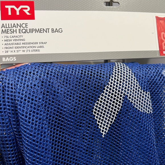 Blue Mesh Bag - Picture 3 of 3